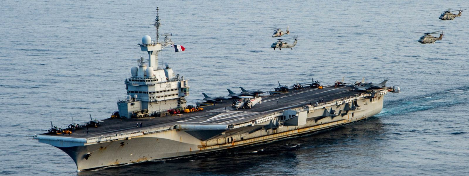 French Aircraft Carrier Group Moving Into Red Sea